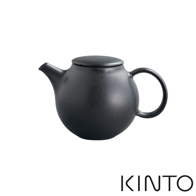 KINTO PEBBLE茶壺480ml-黑